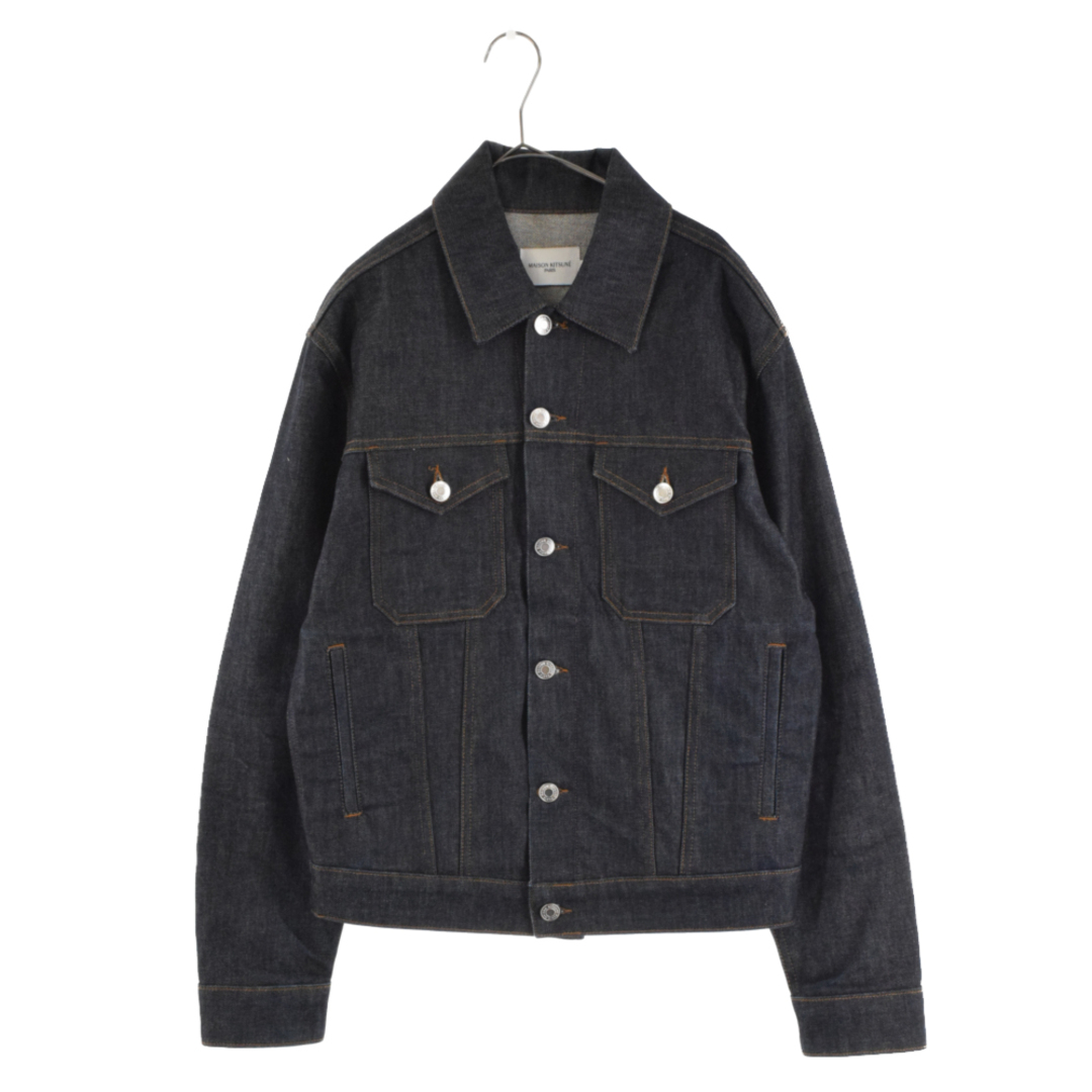 MAISON KITSUNE メゾンキツネ TRACKER JACKET トラッカーデニムジャケット インディゴ IM02137WW5015475センチ袖丈