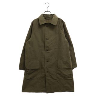 NIGEL CABOURN ナイジェルケーボン ステンカラーコート チンスト付きロングコート カーキ