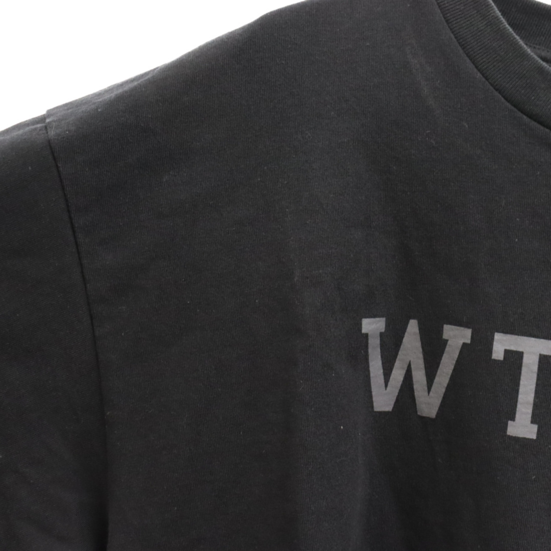 BLACK S 23SS WTAPS COLLEGE / SS / COTTON