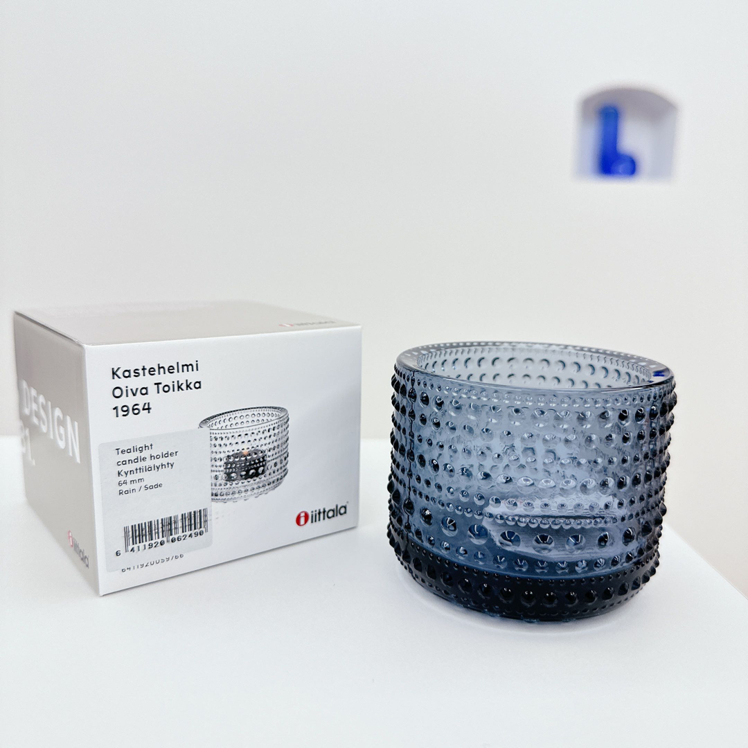 iittala(イッタラ)の未使用 イッタラ カステへルミ キャンドルホルダー レイン iittala インテリア/住まい/日用品のインテリア小物(置物)の商品写真