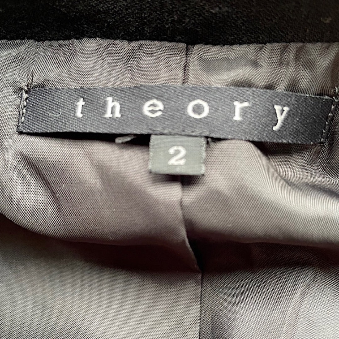 美品　theory セオリー　ジャケット　黒　ブラック　2