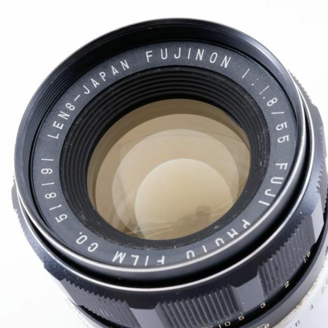 FUJI FUJINON 55mm F1.8 レンズフィルター付 L811