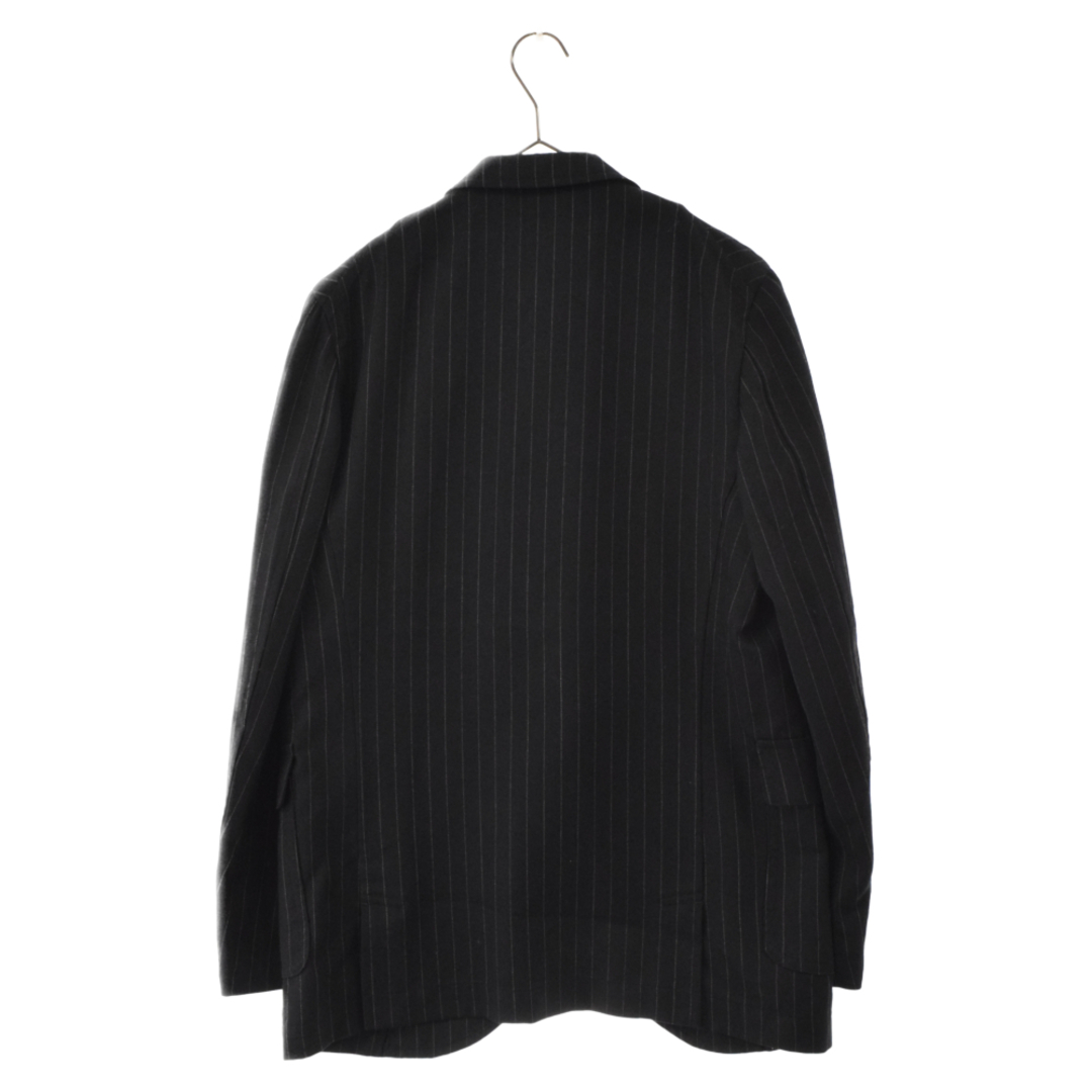 COMME des GARCONS HOMME PLUS コムデギャルソンオムプリュス 09SS ドットライナー ストライプ ウール/キュプラ  ジャケット ブラック PC-J026