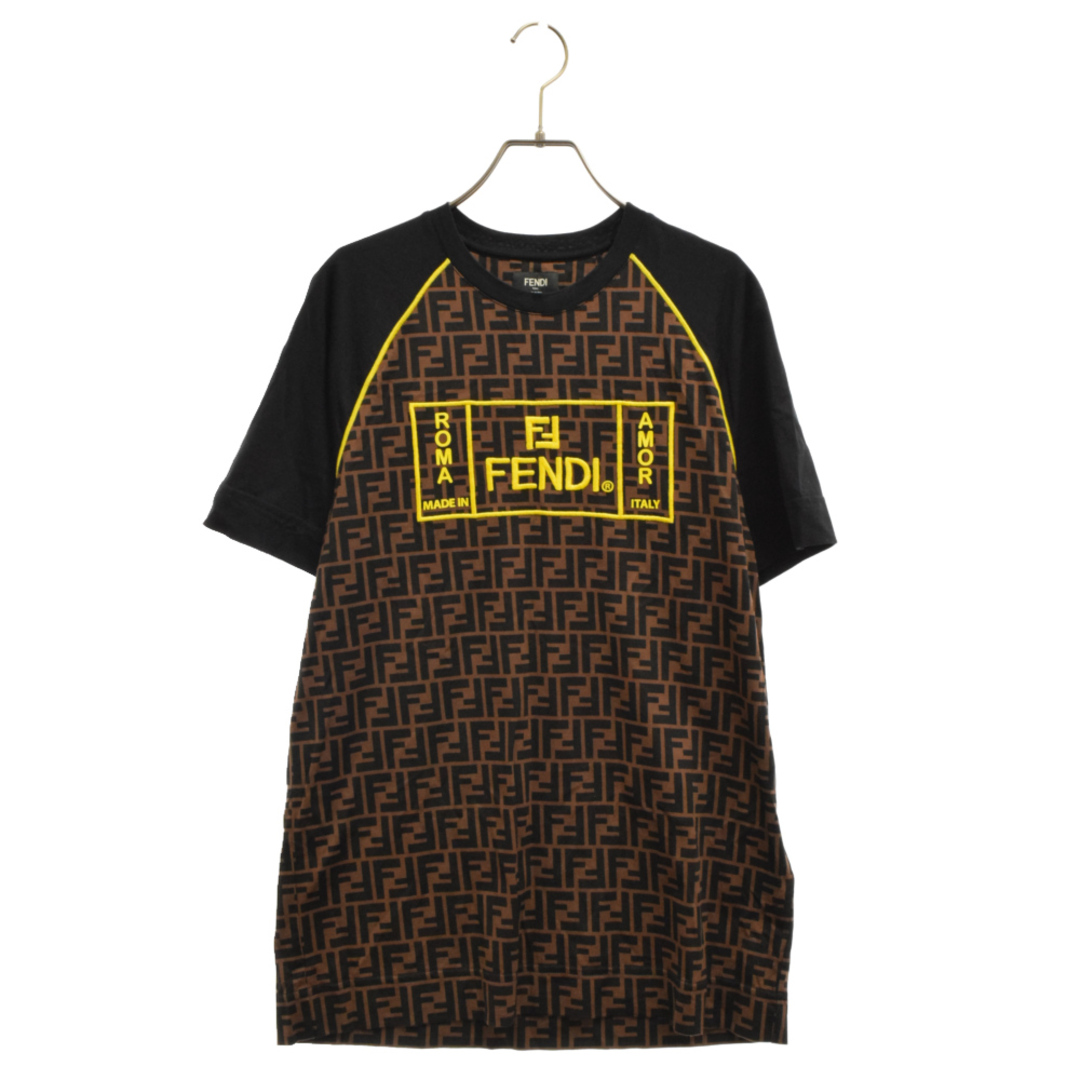 【美品】FENDI 半袖 ズッカ柄 Tシャツ