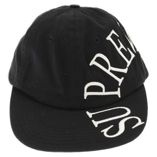 SUPREME シュプリーム 18SS Side Arc Logo 6-Panel Cap サイドアーチロゴ6パネルキャップ ブラック