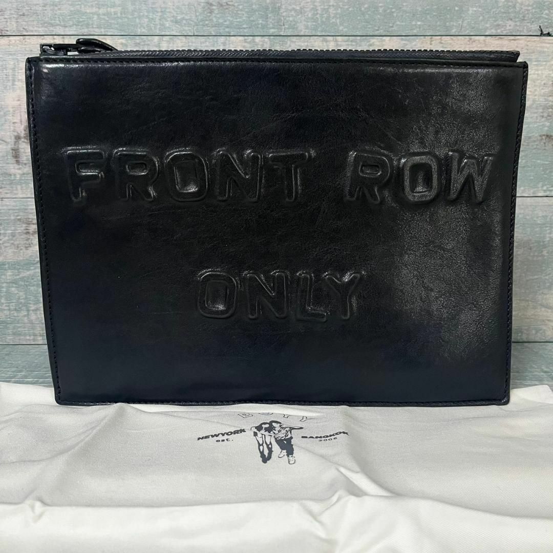 超美品 BOYY  ”Front Row Only” クラッチバッグ