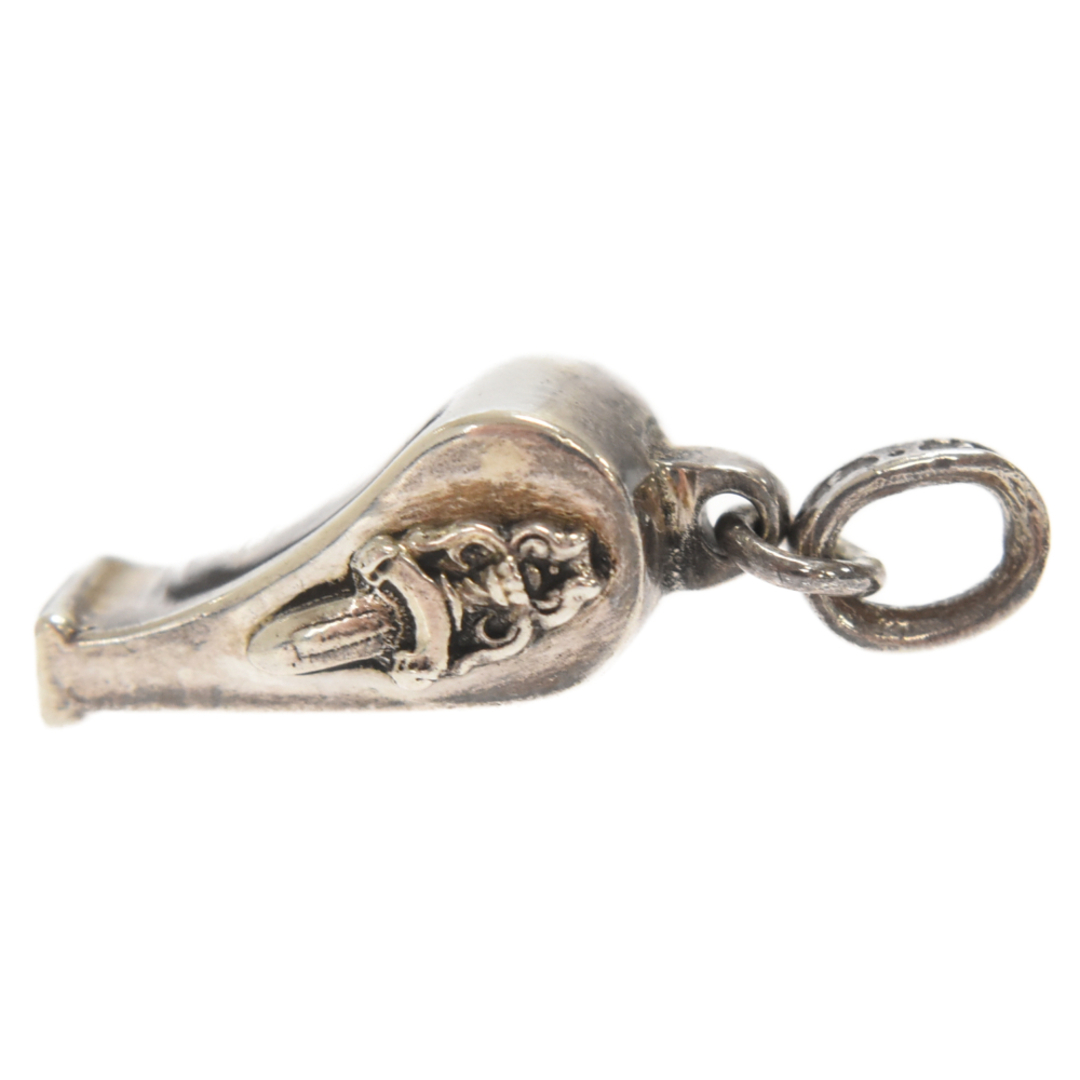 CHROME HEARTS クロムハーツ WHISTLE TNY PLS DAGGER /タイニーダガー ホイッスルチャーム シルバーネックレストップ