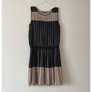 BCBGMAXAZRIA  キャミソールワンピース【M相当】スリップ風ドレス