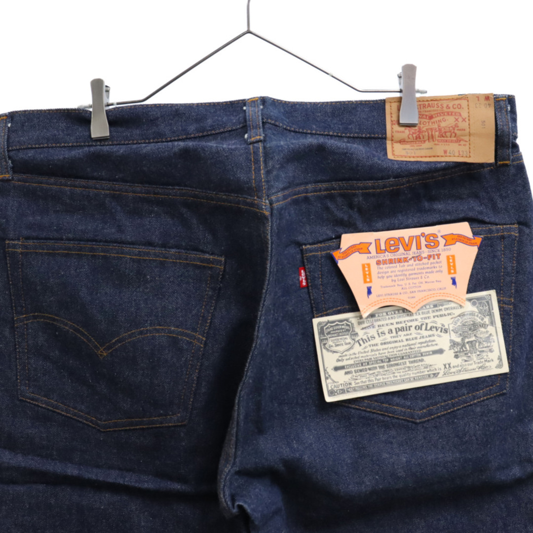 Levi's リーバイス 70S VINTAGE 501 66後期 デニムパンツ インディゴ ボタン裏刻印6 DEAD STOCK デッドストック フラッシャー付属 2