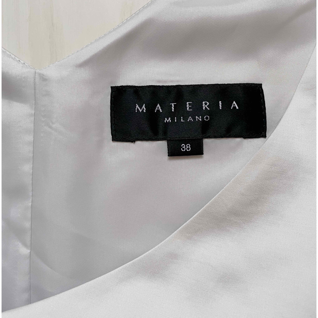 MATERIA(マテリア)のMATERIAレース使いプリーツワンピース ドレス♡ レディースのワンピース(ひざ丈ワンピース)の商品写真