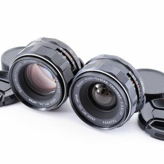 ペンタックス(PENTAX)の【2点セット】 SMC Takumar 55mm 35mm 単焦点 L815(レンズ(単焦点))