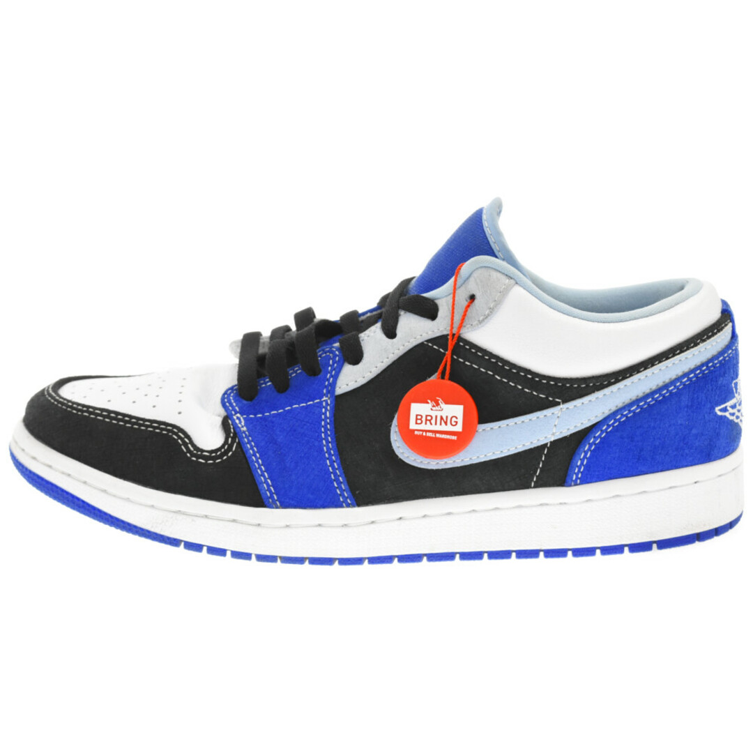 298センチワイズNIKE ナイキ AIR JORDAN 1 LOW SE エアジョーダン1 ローカットスニーカー ブルー/ブラック US10 DH0206-400