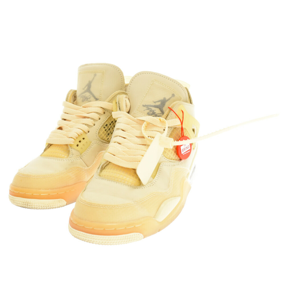 NIKE - NIKE ナイキ ×Off-White WMNS AIR JORDAN 4 RETRO SP SAIL