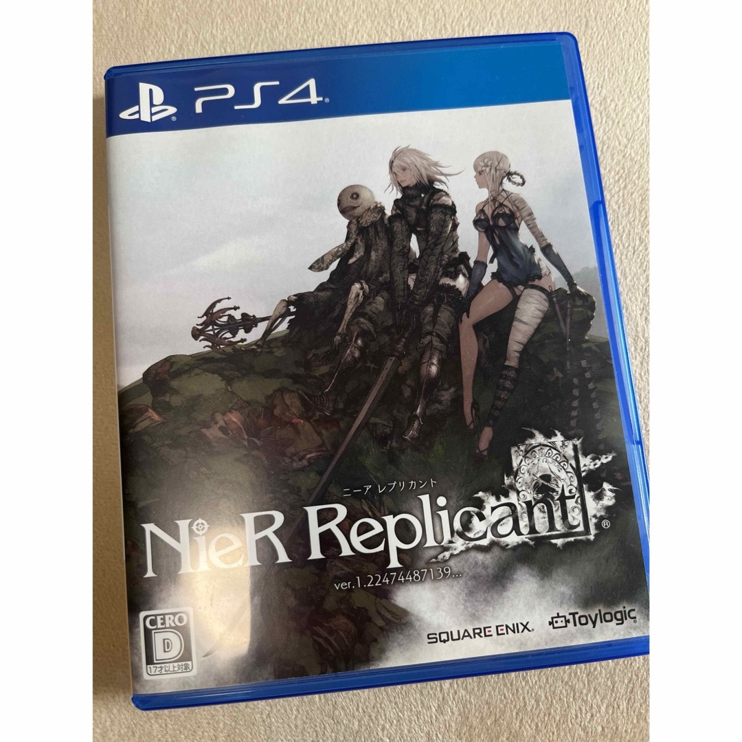 SQUARE ENIX(スクウェアエニックス)のニーアレプリカント NieR Replicant PS4 エンタメ/ホビーのゲームソフト/ゲーム機本体(家庭用ゲームソフト)の商品写真