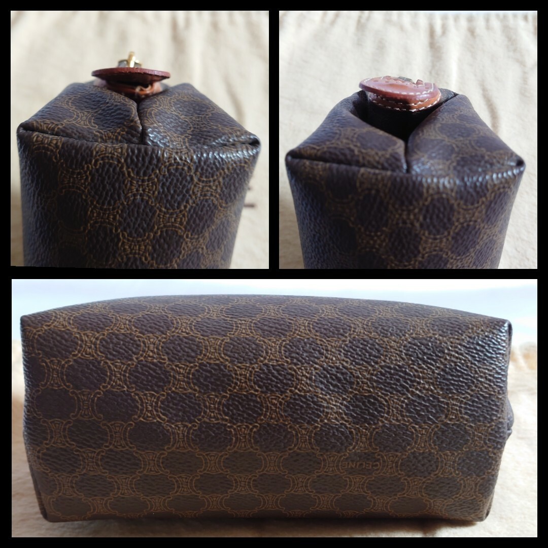 CELINE - 極美品 CELINE マカダム柄 ポーチの通販 by モジーコ's CELINE - 極美品 CELINE マカダム柄 ポーチの通販 by モジーコ's