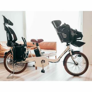 Panasonic - 16Ah交換済み⭐︎パナソニック前後子乗せ電動自転車