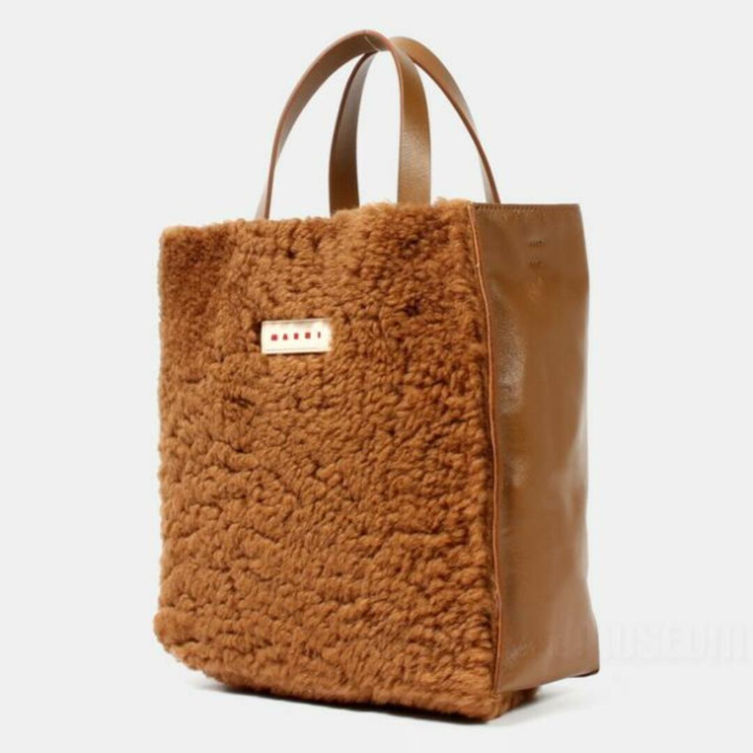 【新品未使用】 MARNI マルニ トート ショルダー ハンドバッグ MUSEO SOFT SMALL BAG ミュゼオソフトスモールバッグ レザー SHMP0018U8LM071 【NATURAL WHITE】