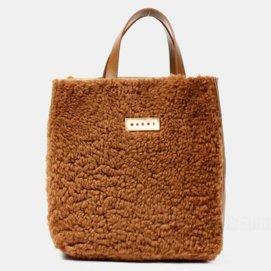 【新品未使用】 MARNI マルニ トート ショルダー ハンドバッグ MUSEO SOFT SMALL BAG ミュゼオソフトスモールバッグ レザー SHMP0018U8LM071 【NATURAL WHITE】