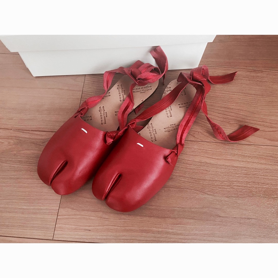 Maison Martin Margiela - Maison Margiela レースアップ タビバレエの