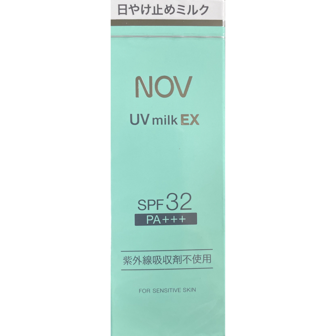 NOV(ノブ)のNOV   未開封新品　ノブ  UV  ミルク  EX   35g コスメ/美容のボディケア(日焼け止め/サンオイル)の商品写真