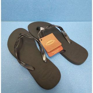 havaianas - Havaianasハワイアナス　ビーチサンダル　23㎝/黒　コストコ