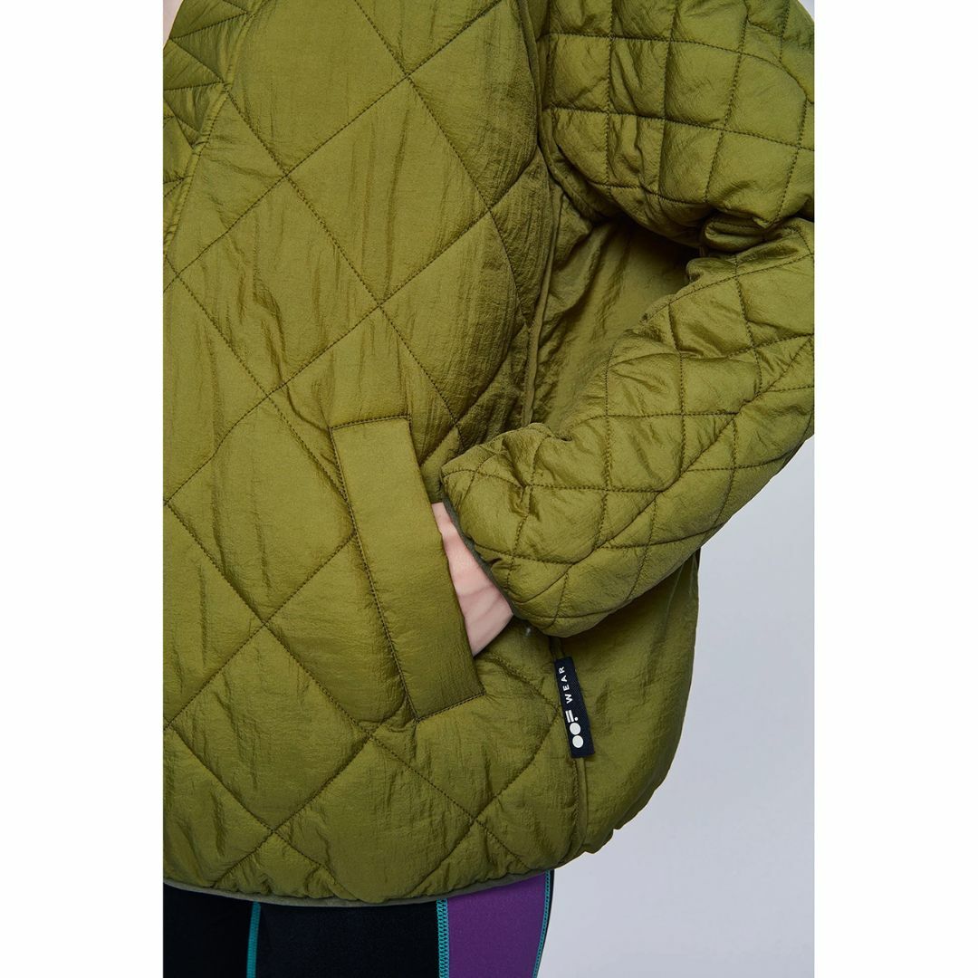 A_01【新品】定価30,800円 Oof wear キルトトップス カーキ