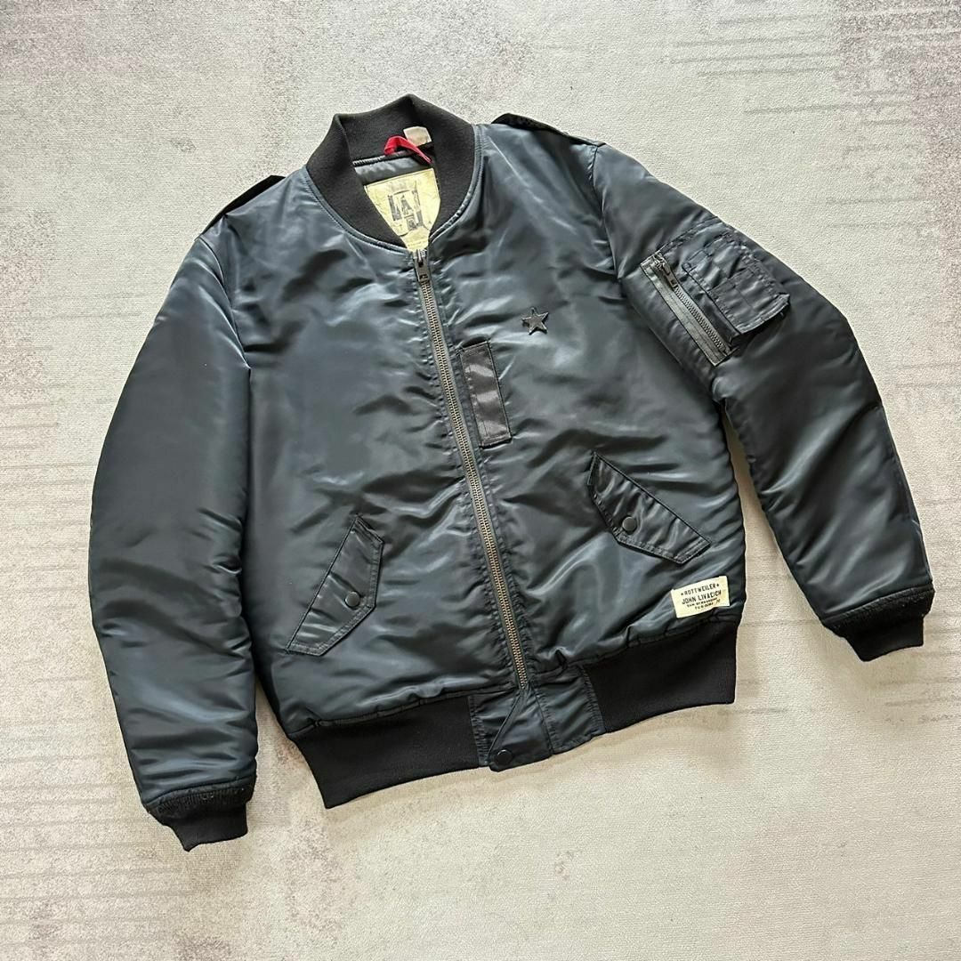 サイズLKj着COOTIE Flight Jacket ROTTWEILER BONEZ