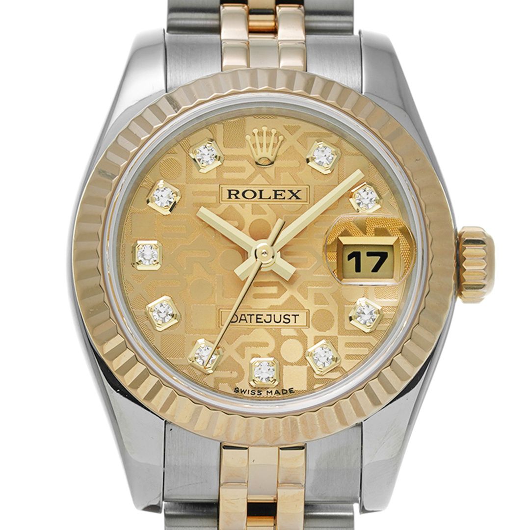 ロレックス ROLEX 179173G D番(2006年頃製造) シャンパンコンピュータ /ダイヤモンド レディース 腕時計 6