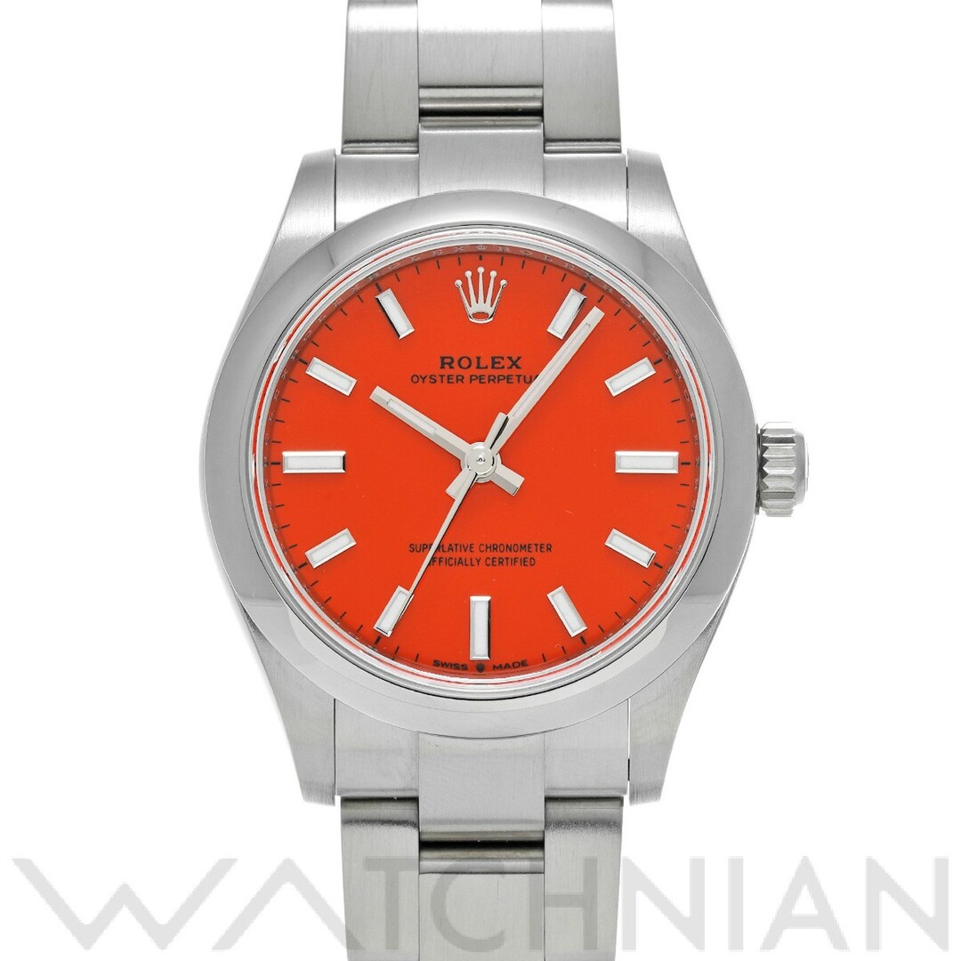 ロレックス ROLEX 277200 ランダムシリアル コーラルレッド ユニ