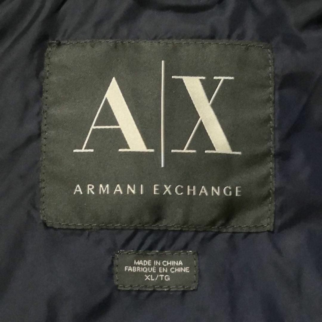 極美品 XL ARMANI EXCHANGE ダウンジャケット カモフラージュ