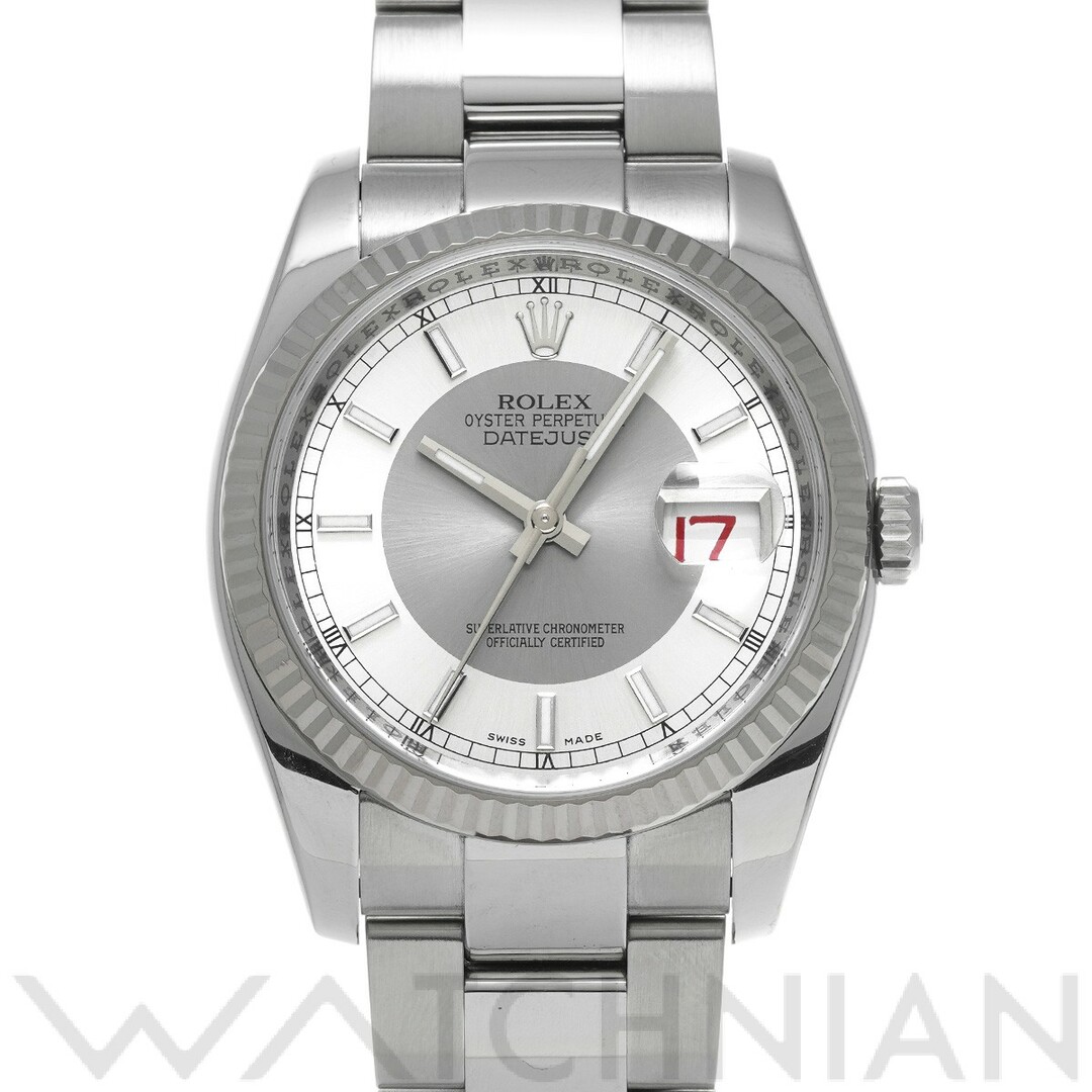 ロレックス ROLEX 116234 D番(2006年頃製造) シルバー /グレー メンズ 腕時計