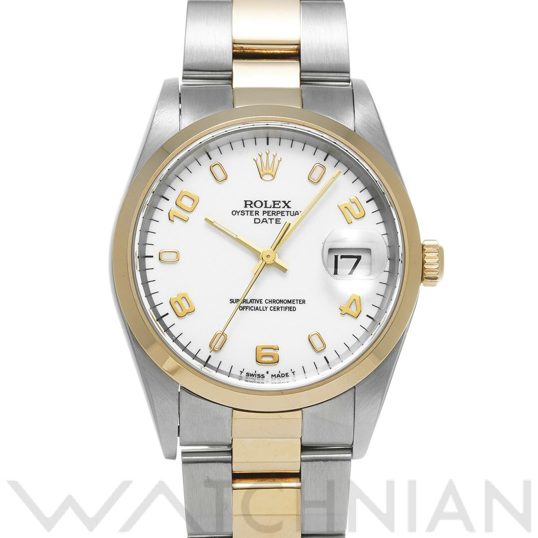 ロレックス ROLEX 15203 U番(1998年頃製造) ホワイト メンズ 腕時計