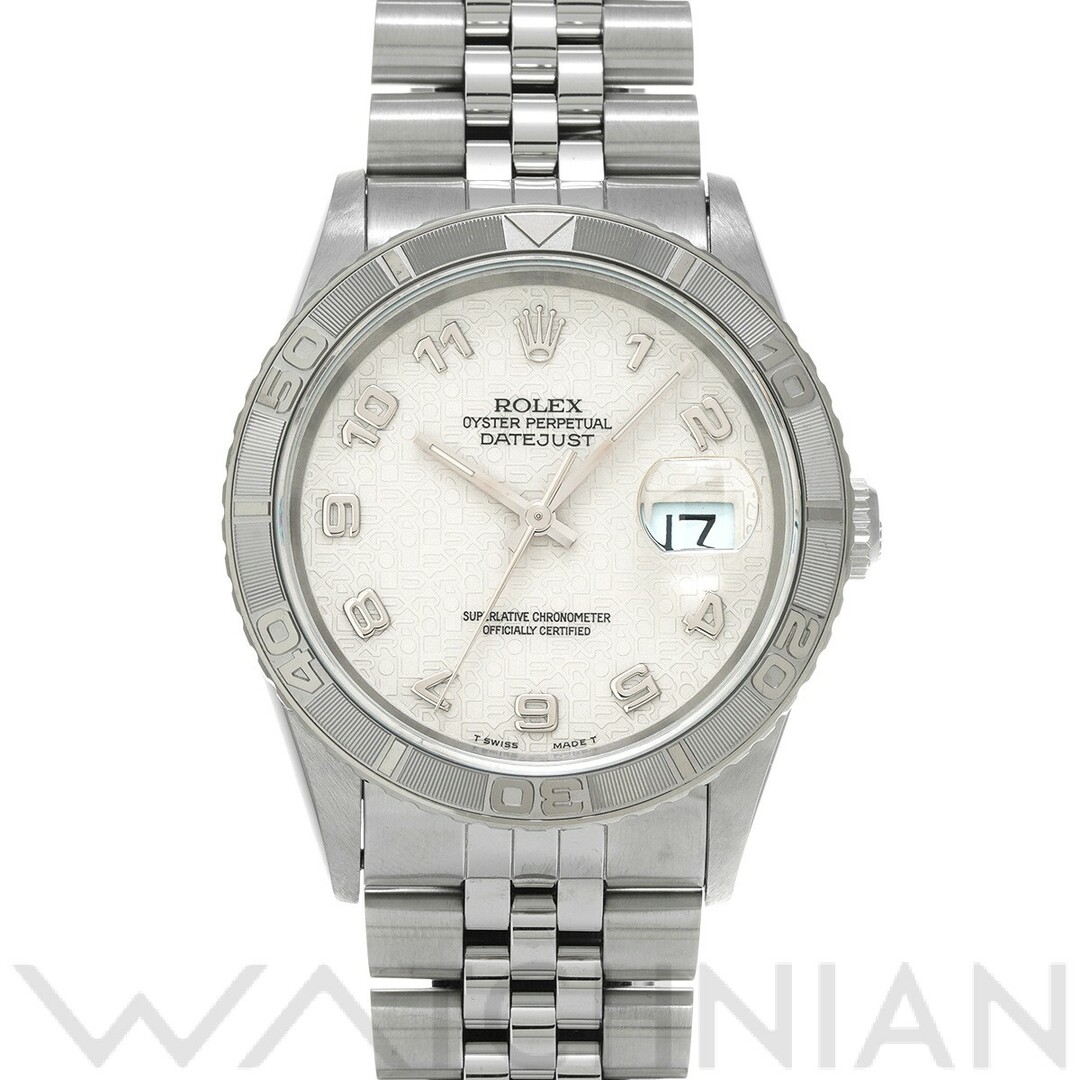 ロレックス ROLEX 16264 W番(1995年頃製造) アイボリーコンピュータ メンズ 腕時計