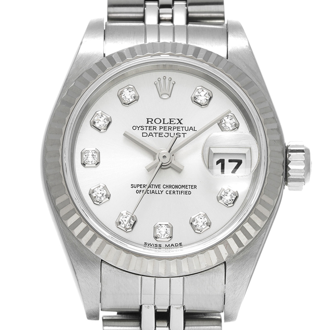 中古 ロレックス ROLEX 79174G Y番(2002年頃製造) シルバー /ダイヤモンド レディース 腕時計