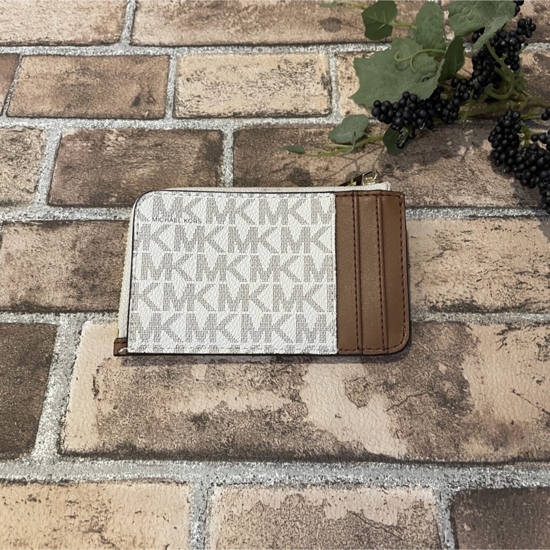 Michael Kors - マイケルコース コインケース ブラウン×バニラ