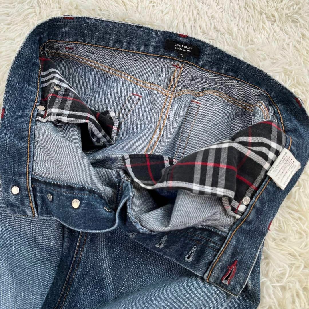 BURBERRY BLACK LABEL - 【美品】バーバリーブラックレーベル デニム