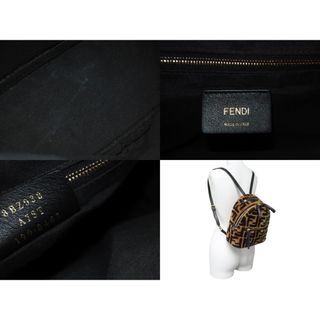 FENDI   FENDI フェンディ リュック リュックサック ズッカ柄 シープ