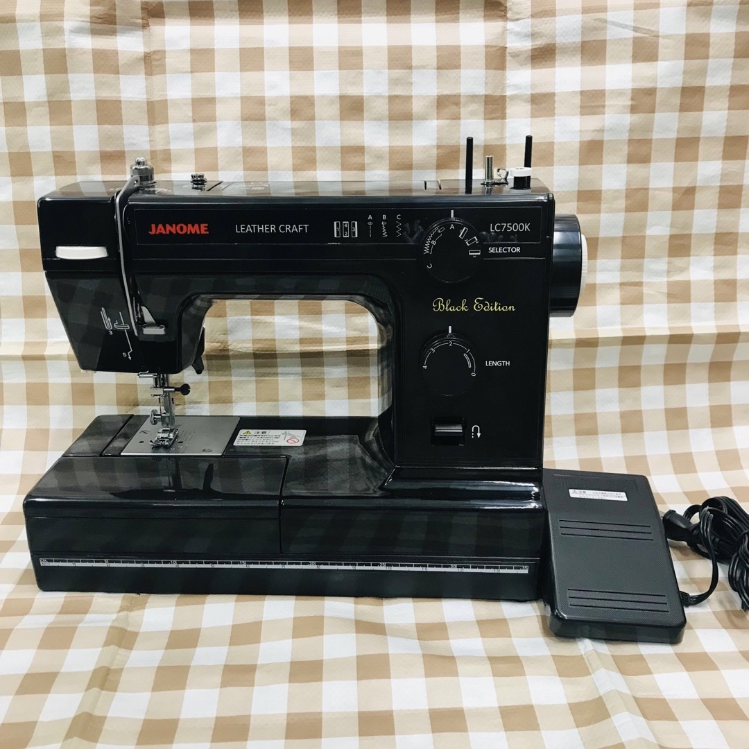 JANOME ジャノメ　LC7500K  Black Edition