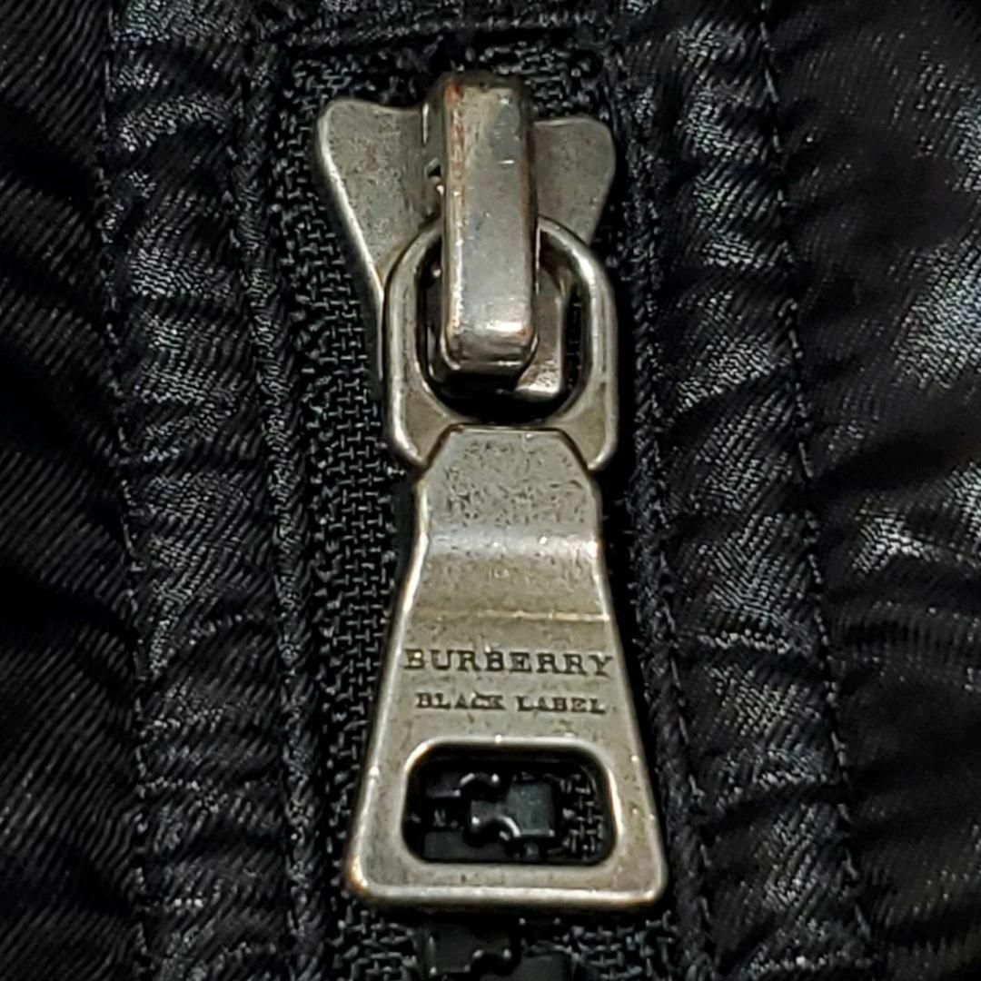 極美品 L BURBERRY BLACK LABEL ホワイトグース