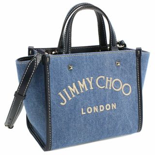 ジミーチュウ トートバッグ(レディース)(ブルー・ネイビー/青色系)の