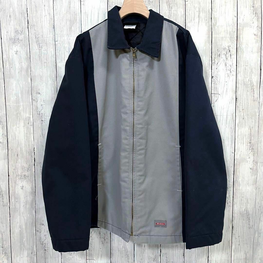 90sヴィンテージ古着DICKIESディッキーズ 切替カラーワークジャケット L