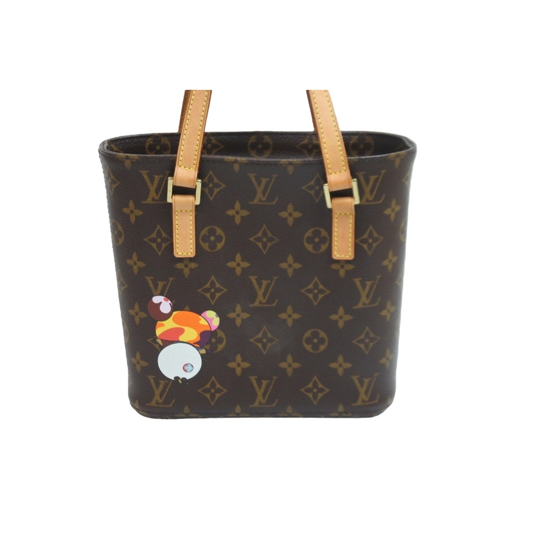 LOUIS VUITTON(ルイヴィトン)の極美品 LOUIS VUITTON ルイヴィトン 村上隆 ハンドバッグ ヴァヴァンPM モノグラムパンダ M51173 ブラウン ゴールド金具 中古 54529 レディースのバッグ(ハンドバッグ)の商品写真