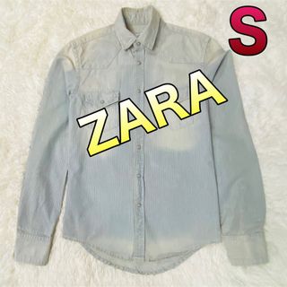 ザラ(ZARA)のZARA ザラ メンズ 長袖シャツ Sサイズ(シャツ)