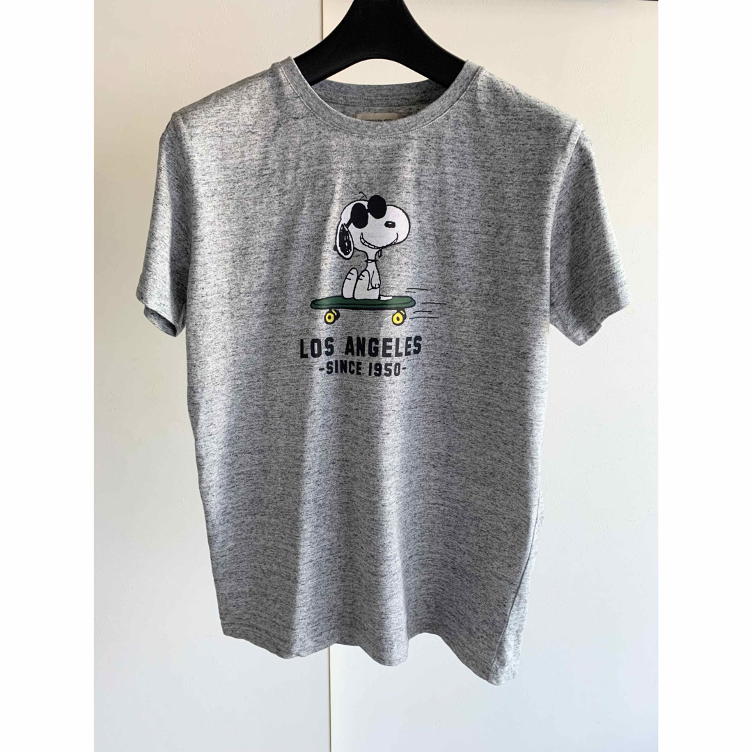 PEANUTS(ピーナッツ)のPEANUTS (ピーナッツ) snoopy スケーター Tシャツ SNOOPY レディースのトップス(Tシャツ(半袖/袖なし))の商品写真