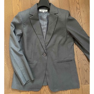 ナチュラルビューティーベーシック スーツ(レディース)（グレー/灰色系