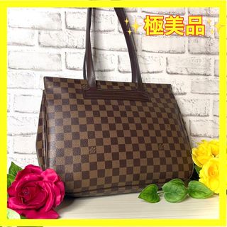 極美品✨LOUIS VUITTON パリオリPM ダミエ レザーブラウン