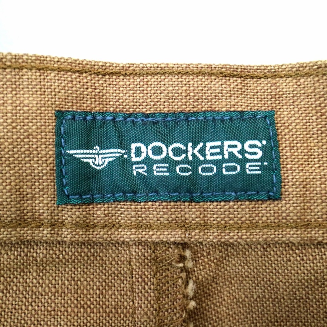 DOCKERS ドッカーズ リネン混 ２タックワイドショートパンツ アメカジ