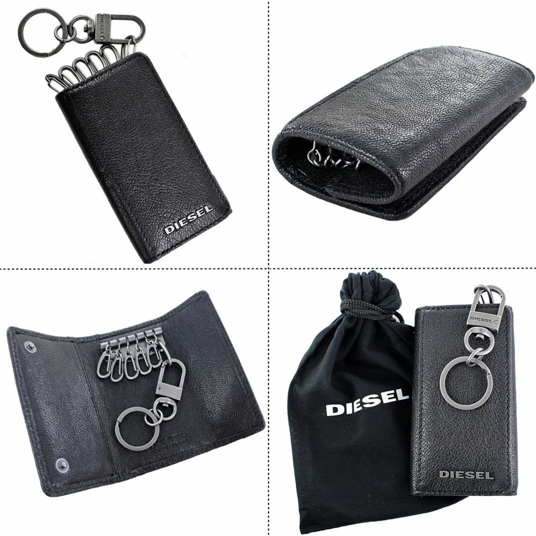 DIESEL(ディーゼル)のディーゼル キーケース ブランド メンズ 革 男性 誕生日プレゼント 経年劣化 記念日 ギフト 彼氏 旦那 父親 メンズのファッション小物(キーケース)の商品写真