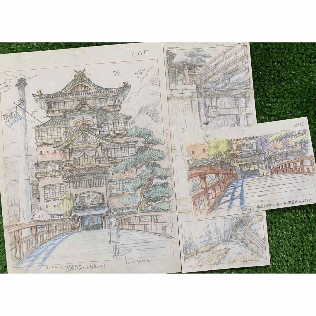 千と千尋の神隠し レイアウト 宮崎駿 スタジオジブリ- 千と千尋の神隠し レイアウト 宮崎駿 スタジオジブリ-