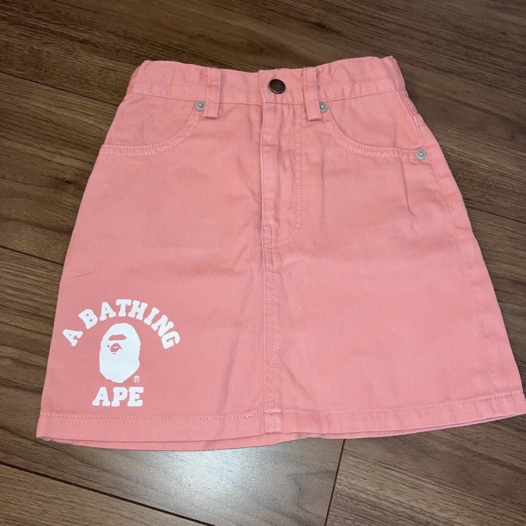 BAPE KIDS(ベイプキッズ)のBAPE kids キッズ/ベビー/マタニティのキッズ服女の子用(90cm~)(スカート)の商品写真